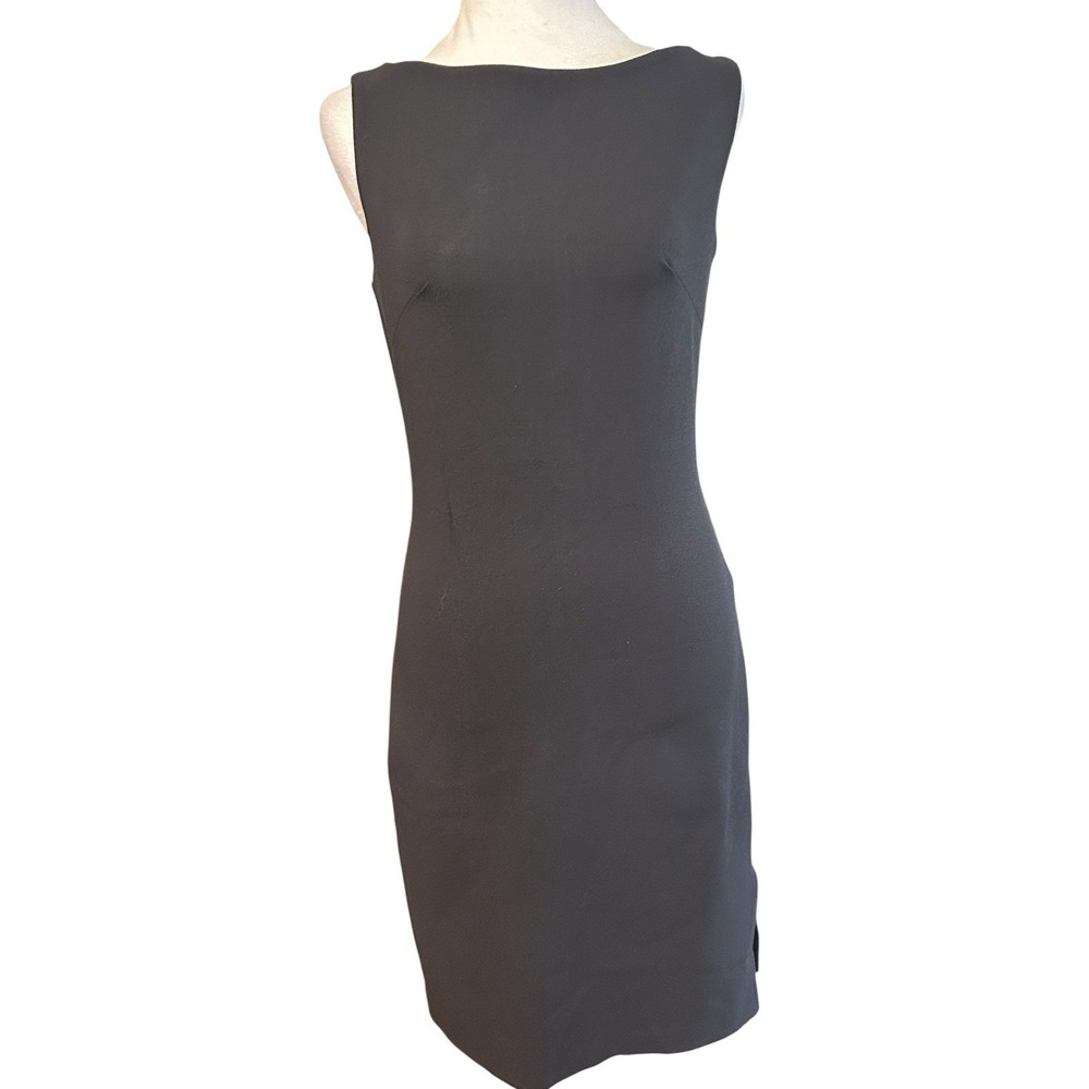 Fragile by XOXO Dark Gray Sleeveless Sheath Dress Size S Cocktail Party Career
